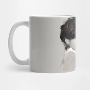 Taehyung b&w Mug